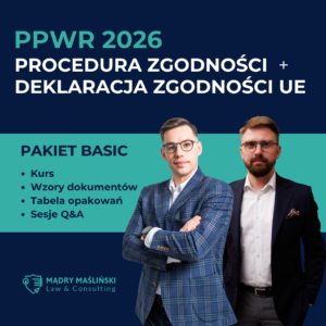 PPWR - deklaracja zgodności